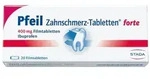 Pfeil Zahnschmerz Filmtabletten forte 20 St
