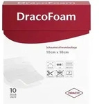 Dracofoam Schaumstoff Wundauflage 10x10 10 St