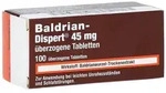 Baldrian Dispert 45 mg &uuml;berzogene Tabletten 100 St