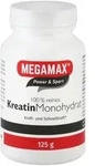 MEGAMAX Kreatin 100 % rein, vegan 125 g