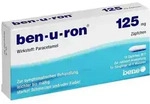 Ben-u-ron 125 mg S&auml;uglings-Suppositorien 10 St