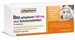 Ibu-ratiopharm&reg; 400 mg akut Schmerztabletten 20 St