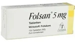 Folsan 5 mg Tabletten 100 St