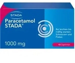 Paracetamol STADA 1000mg Z&auml;pfchen 10 St