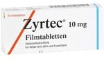 Zyrtec 10 mg Filmtabletten - Reimport 20 St