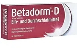 Betadorm D Tabletten 20 St