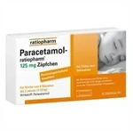 Paracetamol ratiopharm 125 mg 10 St