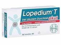 Lopedium T akut bei akutem Durchfall Tabletten 10 Stück