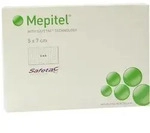 Mepitel Silikon Netzverband 5x7 cm steri 5 St
