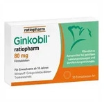 Ginkobil ratiopharm 80mg mit Ginkgo biloba 30 St