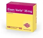 Eisen Verla 35 mg &uuml;berzogene Tabletten 100 St