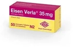Eisen Verla 35 mg &uuml;berzogene Tabletten 50 St