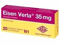 Eisen Verla 35mg Überzogene Tabletten 20 Stück