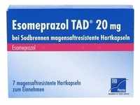 Esomeprazol TAD 20mg bei Sodbrennen Magensaftresistente Hartkapseln 7 Stück
