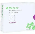 Mepilex 5x5 cm Schaumverband 5 St