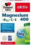Doppelherz Magnesium 400+B12+C+E 30 St