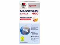 Doppelherz system Magnesium 400 Citrat mit Orange-Granatapfel-Geschmack 24...