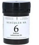 Sch&uuml;ssler NR.6 Kalium sulfuricum D 6 Tab 400 St