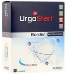 Urgostart Border 8x8 cm Schaumstoffwundv 10 St