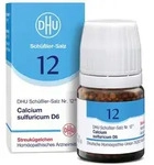DHU Sch&uuml;&szlig;ler-Salz Nr. 12 Calcium sulfuricum D6 Globuli 10 g