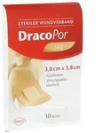 Dracopor Wundverband 3,8x3,8 cm steril h 10 St