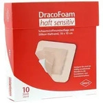 Dracofoam Haft Sensitiv Schaumst.Wund. 10 St