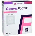 Convafoam Silicone Verband 10x10 Cm 10 St