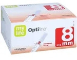 Mylife Optifine Pen-nadeln 8 mm 100 St