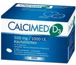 Calcimed D3 500 mg/1000 I.E. Kautablette 120 St
