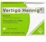 Vertigo Hennig Tabletten 100 St