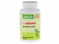 L-ARGININ 2894 mg/TG plus Vitamin C und Zink Kaps. 120 Stück