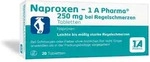 Naproxen 1 A Pharma 250 mg 20 St