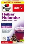 Doppelherz aktiv Hei&szlig;er Holunder mit Vitamin C + Zink 10 St