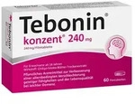 Tebonin konzent 240 mg 60 St