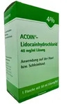 Acoin-lidocainhydrochlorid 40 Mg/ml L&ouml;su 50 ml