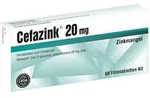 Cefazink 20 mg Filmtabletten 60 St