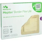 Mepilex Border Flex Lite Schaumverband 15x15 Cm 5 St