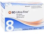 BD Ultra-fine Pen-nadeln 8 mm 31 G 0,25 105 St