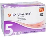 BD Ultra-fine Pen-nadeln 5 mm 31 G 0,25 105 St