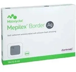Mepilex Border Ag Schaumverb.10x12,5 Cm Steril 5 St