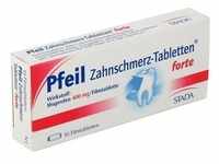 Pfeil Zahnschmerz-Tabletten forte 400mg Filmtabletten 10 Stück