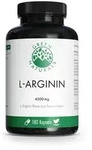 Green Naturals L-arginin Base 4500 Mg Vegan Kaps. 180 St