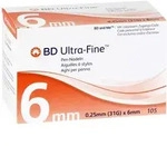 BD Ultra-fine Pen-nadeln 6 mm 31 G 0,25 105 St