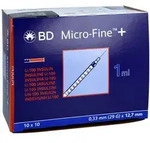 BD Micro-fine+ Insulinspr.1 ml U100 12,7 100X1 ml