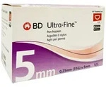 Bd Ultra-fine Pen-nadeln 5 Mm 31 G 0.25 Mm 105 St