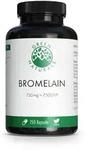 GREEN NATURALS Bromelain 750 mg vegan mit 7500 FIP 150 St