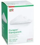 Curapor Wundverband Steril Transparent 3,8x3,8 Cm 50 St