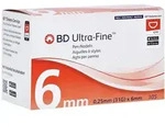 BD Ultra-fine Pen-nadeln 6 mm 31 G 0,25 105 St