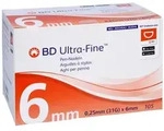BD Ultra-fine Pen-nadeln 6 mm 31 G 0,25 105 St