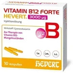 Vitamin B12 forte Hevert 3000 &mu;g 10X2 ml
